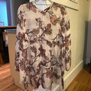 For Love and Lemons Floral Tunic Dress